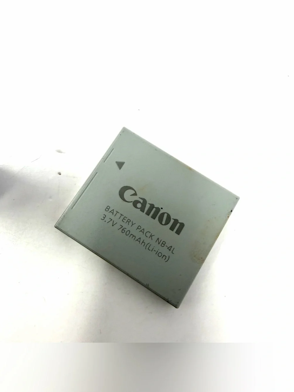 Canon PowerShot SD750 Digital ELPH 7.1 MP Silver Camera AS IS For Parts Repair